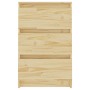 Nachttische 2 Stück Massivholz Kiefer 40x29,5x64 cm von vidaXL, Nachttische - Ref: Foro24-808084, Preis: 85,47 €, Rabatt: %