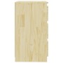 Mesita de noche madera maciza de pino 60x36x64 cm de vidaXL, Mesitas de noche - Ref: Foro24-808093, Precio: 68,69 €, Descuent...