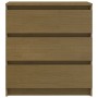 Bedside table solid honey brown mango wood 60x36x64 cm by vidaXL, Nightstands - Ref: Foro24-808096, Price: 90,65 €, Discount: %