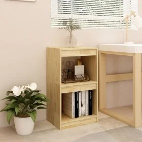 Solid pine wood shelf 40x30x71.5 cm by vidaXL, Bookcases and shelves - Ref: Foro24-808133, Price: 42,35 €, Discount: %