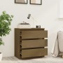 Bedside table solid honey brown mango wood 60x36x64 cm by vidaXL, Nightstands - Ref: Foro24-808096, Price: 90,65 €, Discount: %