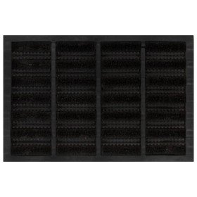 Felpudo rectangular de goma y fibra de coco 40x60 cm Felpudo rectangular de goma y fibra de coco 40x60 cm