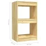 Solid pine wood shelf 40x30x71.5 cm by vidaXL, Bookcases and shelves - Ref: Foro24-808133, Price: 42,35 €, Discount: %