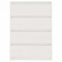 Solid white pine wood auxiliary cabinet 60x36x84 cm by vidaXL, Sideboards - Ref: Foro24-808104, Price: 105,50 €, Discount: %
