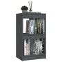 Solid gray pine wood shelf 40x30x71.5 cm by vidaXL, Bookcases and shelves - Ref: Foro24-808135, Price: 28,71 €, Discount: %