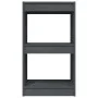 Solid gray pine wood shelf 40x30x71.5 cm by vidaXL, Bookcases and shelves - Ref: Foro24-808135, Price: 28,71 €, Discount: %