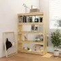 Pine wood shelf/space divider 100x30x135.5 cm by vidaXL, Bookcases and shelves - Ref: Foro24-808218, Price: 106,79 €, Discoun...