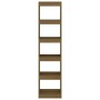 Honey brown pine shelf/space divider 40x30x167.5 cm by vidaXL, Bookcases and shelves - Ref: Foro24-808151, Price: 64,18 €, Di...