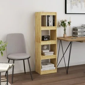 Pine wood space divider shelf 40x30x135.5 cm by vidaXL, Bookcases and shelves - Ref: Foro24-808143, Price: 47,54 €, Discount: %
