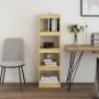 Estantería divisor de espacios madera de pino 40x30x135,5 cm de vidaXL, Librerías y estanterías - Ref: Foro24-808143, Precio:...