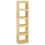 Bücherregal/Raumteiler aus Zirbenholz 40x30x167,5 cm von vidaXL, Bücherregale und Regale - Ref: Foro24-808148, Preis: 65,56 €...