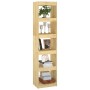 Bücherregal/Raumteiler aus Zirbenholz 40x30x167,5 cm von vidaXL, Bücherregale und Regale - Ref: Foro24-808148, Preis: 65,56 €...