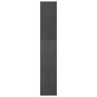 Estantería/divisor de espacios madera pino gris 40x30x167,5 cm