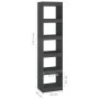 Regal/Raumteiler aus grauem Kiefernholz, 40 x 30 x 167,5 cm von vidaXL, Bücherregale und Regale - Ref: Foro24-808150, Preis: ...