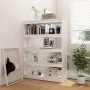 White pine space divider shelf 100x30x135.5 cm by vidaXL, Bookcases and shelves - Ref: Foro24-808219, Price: 109,46 €, Discou...