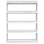 White pine space divider shelf 100x30x135.5 cm by vidaXL, Bookcases and shelves - Ref: Foro24-808219, Price: 109,46 €, Discou...
