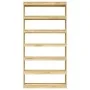 Solid pine wood shelf/space divider 100x30x200 cm by vidaXL, Bookcases and shelves - Ref: Foro24-808228, Price: 167,88 €, Dis...