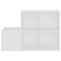 Zapatero Flursperrholz weiß 105x35,5x70cm von vidaXL, Schuhregale und Schuhorganisatoren - Ref: Foro24-808251, Preis: 39,65 €...