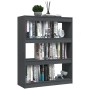 Gray pine wood space divider shelf 100x30x103 cm by vidaXL, Bookcases and shelves - Ref: Foro24-808215, Price: 62,88 €, Disco...