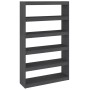 Gray pine shelving/space divider 100x30x167.5 cm by vidaXL, Bookcases and shelves - Ref: Foro24-808225, Price: 96,51 €, Disco...