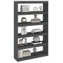Gray pine shelving/space divider 100x30x167.5 cm by vidaXL, Bookcases and shelves - Ref: Foro24-808225, Price: 95,63 €, Disco...