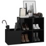 Zapatero Flursperrholz schwarz glänzend 105x35,5x70 cm von vidaXL, Schuhregale und Schuhorganisatoren - Ref: Foro24-808258, P...