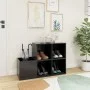 Zapatero de recibidor madera contrachapada gris 105x35,5x70 cm by vidaXL, Shoe racks and shoe organizers - Ref: Foro24-808253...