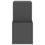Zapatero de recibidor madera contrachapada gris 105x35,5x70 cm by vidaXL, Shoe racks and shoe organizers - Ref: Foro24-808253...