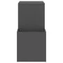 Zapatero de recibidor madera contrachapada gris 105x35,5x70 cm by vidaXL, Shoe racks and shoe organizers - Ref: Foro24-808253...