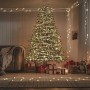 Tira de luces con 150 LED blanco cálido PVC 15 m