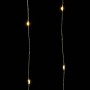 Tira de luces con 150 LED blanco cálido PVC 15 m