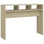 Mesa consola madera contrachapada roble Sonoma 105x30x80 cm de vidaXL, Mesas auxiliares - Ref: Foro24-808308, Precio: 44,35 €...