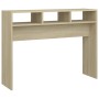 Sonoma oak plywood console table 105x30x80 cm by vidaXL, Side tables - Ref: Foro24-808308, Price: 45,60 €, Discount: %