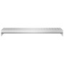 Peldaño de rejilla acero galvanizado 70x24x7 cm