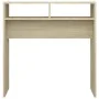 Sonoma oak plywood console table 78x30x80 cm by vidaXL, Side tables - Ref: Foro24-808299, Price: 36,68 €, Discount: %