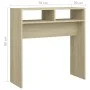 Sonoma oak plywood console table 78x30x80 cm by vidaXL, Side tables - Ref: Foro24-808299, Price: 36,68 €, Discount: %