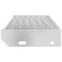 Peldaño de rejilla acero galvanizado 70x24x7 cm