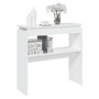 Konsolentisch aus weißem Holzwerkstoff 80x30x80 cm von vidaXL, Seitentische - Ref: Foro24-808314, Preis: 42,66 €, Rabatt: %