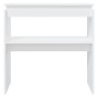 Konsolentisch aus weißem Holzwerkstoff 80x30x80 cm von vidaXL, Seitentische - Ref: Foro24-808314, Preis: 42,66 €, Rabatt: %