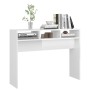 Glänzend weißer Konsolentisch aus Holzwerkstoff, 105 x 30 x 80 cm von vidaXL, Seitentische - Ref: Foro24-808311, Preis: 50,97...