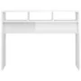 Glossy white engineered wood console table 105x30x80 cm by vidaXL, Side tables - Ref: Foro24-808311, Price: 50,29 €, Discount: %