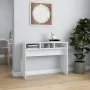 White engineered wood console table 105x30x80 cm by vidaXL, Side tables - Ref: Foro24-808305, Price: 44,14 €, Discount: %
