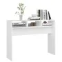 Weißer Konsolentisch aus Holzwerkstoff, 105 x 30 x 80 cm von vidaXL, Seitentische - Ref: Foro24-808305, Preis: 44,71 €, Rabat...