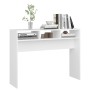 White engineered wood console table 105x30x80 cm by vidaXL, Side tables - Ref: Foro24-808305, Price: 45,38 €, Discount: %