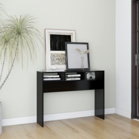 Mesa consola madera contrachapada negro 105x30x80 cm de vidaXL, Mesas auxiliares - Ref: Foro24-808306, Precio: 42,25 €, Descu...