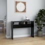 Schwarzer Konsolentisch aus Sperrholz 105x30x80 cm von vidaXL, Seitentische - Ref: Foro24-808306, Preis: 42,25 €, Rabatt: %