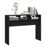 Schwarzer Konsolentisch aus Sperrholz 105x30x80 cm von vidaXL, Seitentische - Ref: Foro24-808306, Preis: 42,25 €, Rabatt: %