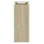 Konsolentisch aus Sonoma-Eichensperrholz, 102 x 30 x 80 cm von vidaXL, Seitentische - Ref: Foro24-808326, Preis: 49,11 €, Rab...