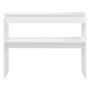 Konsolentisch aus weißem Holzwerkstoff 102x30x80 cm von vidaXL, Seitentische - Ref: Foro24-808323, Preis: 50,97 €, Rabatt: %