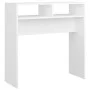 Weißer Konsolentisch aus Holzwerkstoff, 78 x 30 x 80 cm von vidaXL, Seitentische - Ref: Foro24-808296, Preis: 40,58 €, Rabatt: %